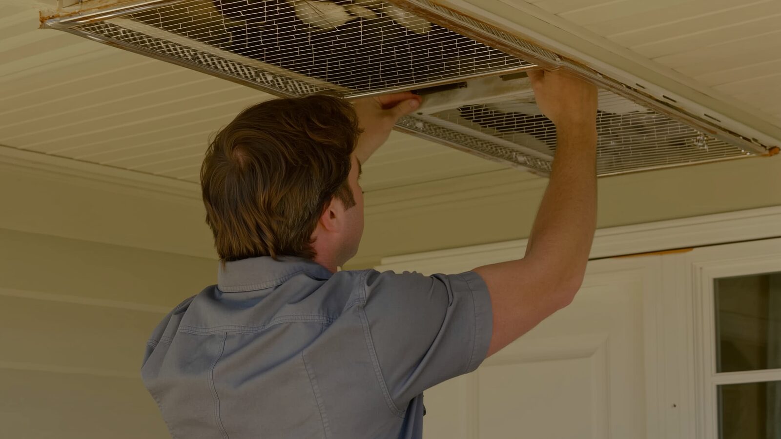 Restoration technician illustrating: Attic fans and appliance motors: the small motors that overheat
