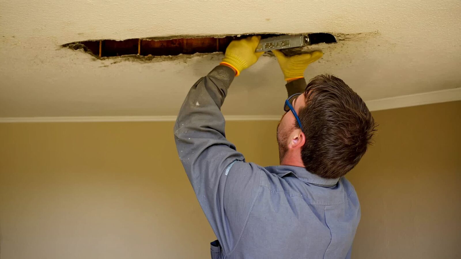 Restoration technician illustrating: Attic mold in Arizona: how it happens in a dry climate