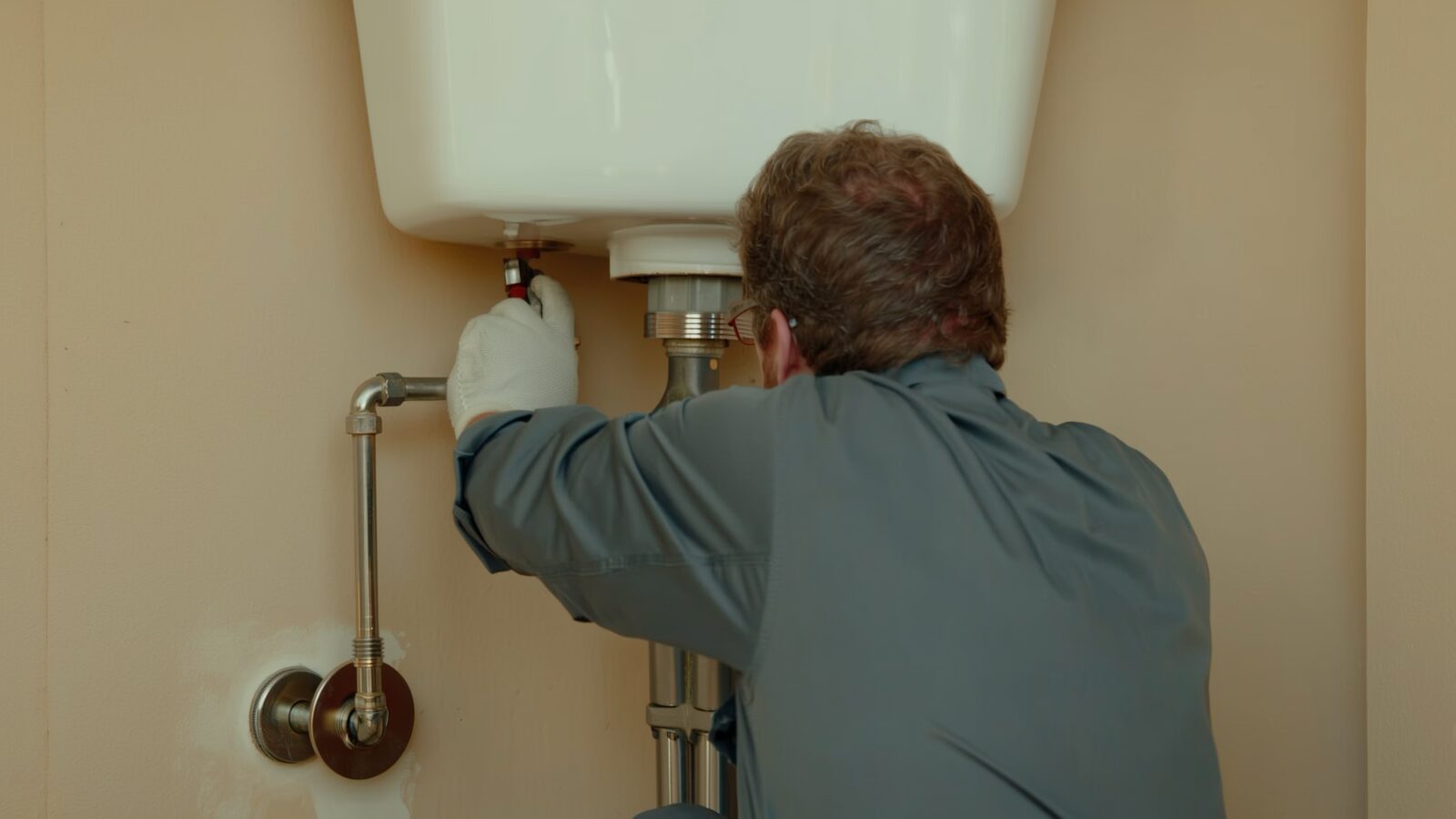 Restoration technician illustrating: Bidet attachments and toilet supply connections: a newly common leak point