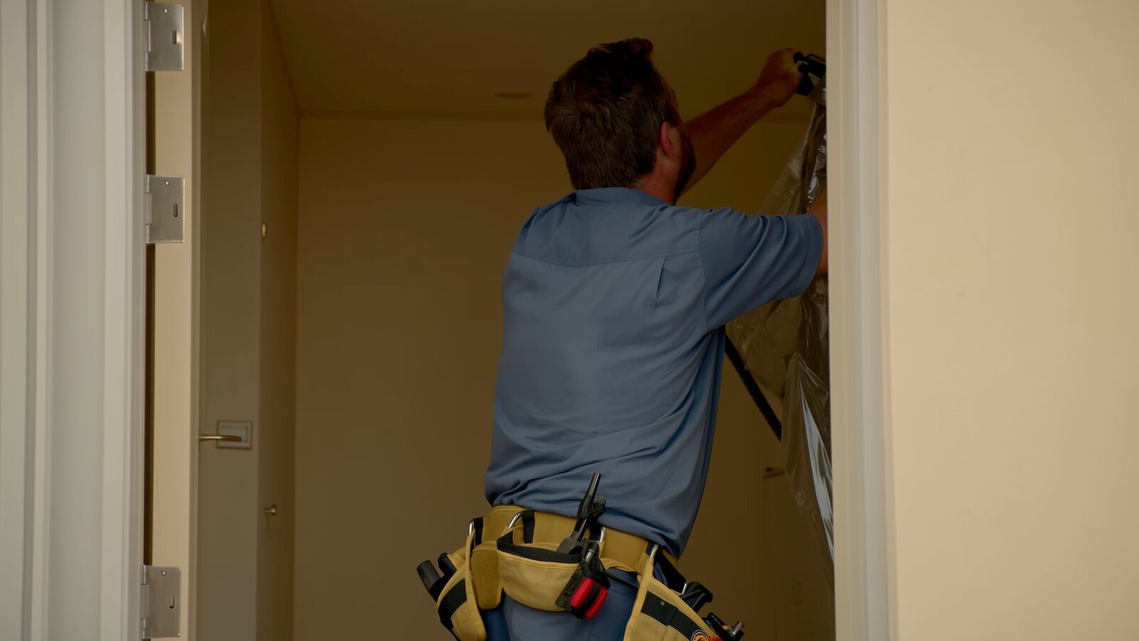 Restoration technician illustrating: Depreciation and recoverable depreciation on a property claim