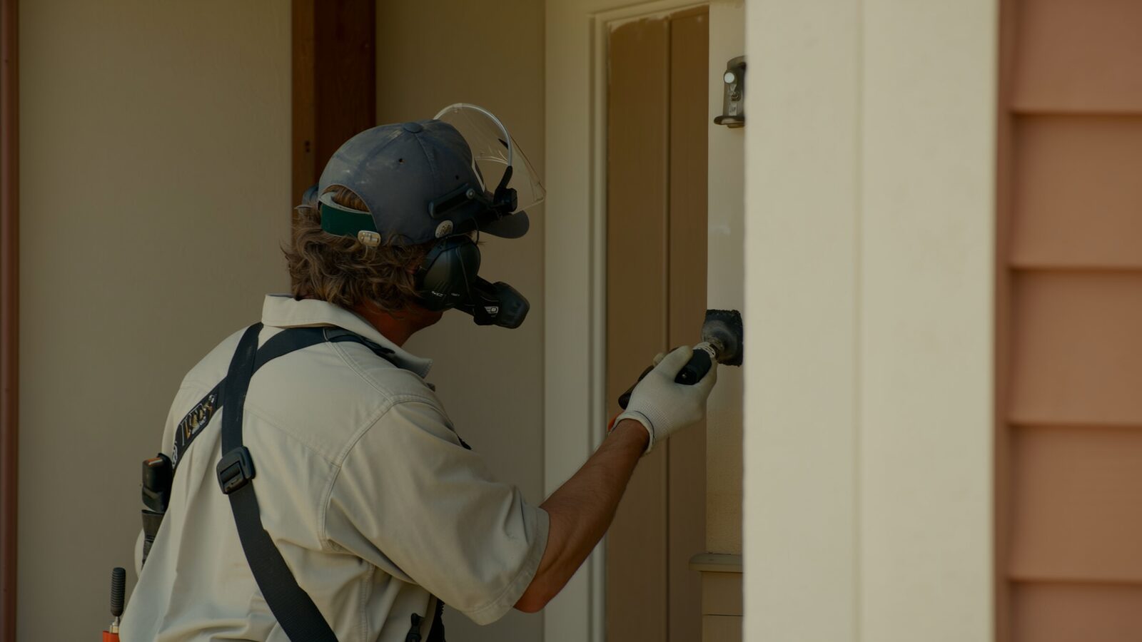 Restoration technician illustrating: The difference between mitigation and restoration, and why the two terms get confused