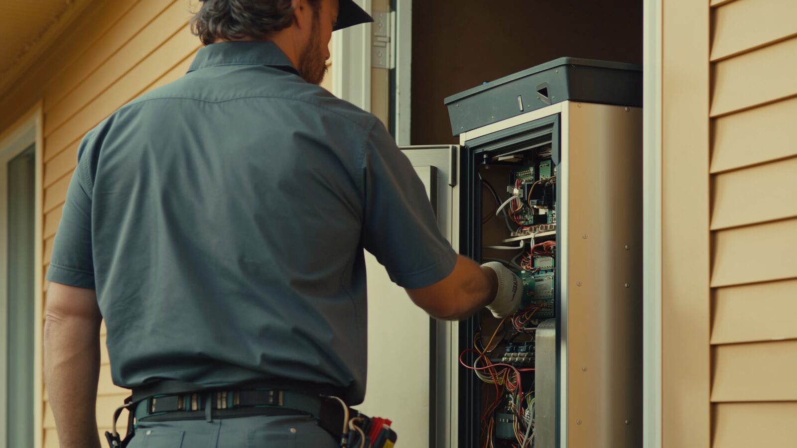 Restoration technician illustrating: What smoke exposure does to electronics, and what can be recovered