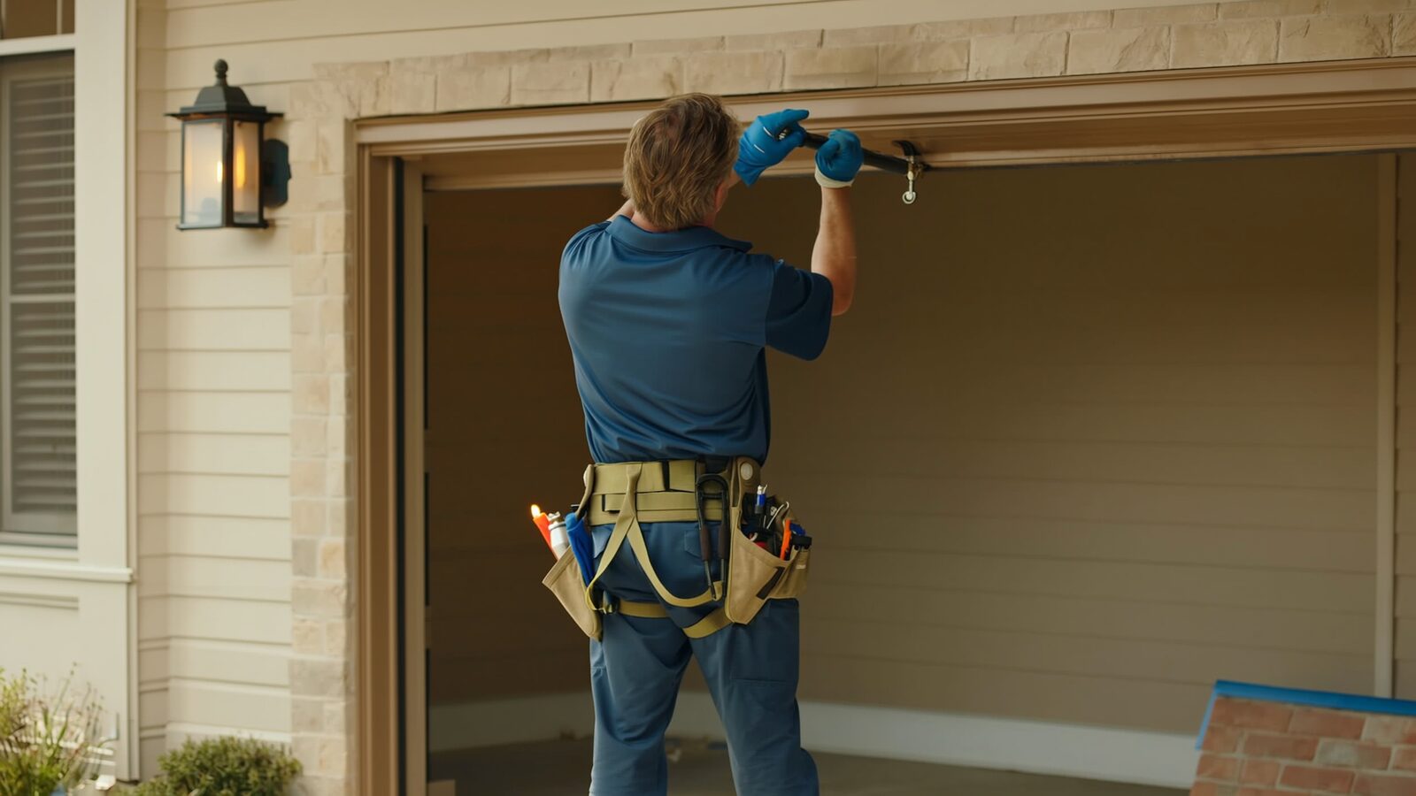 Restoration technician illustrating: Common garage fire causes in a typical home