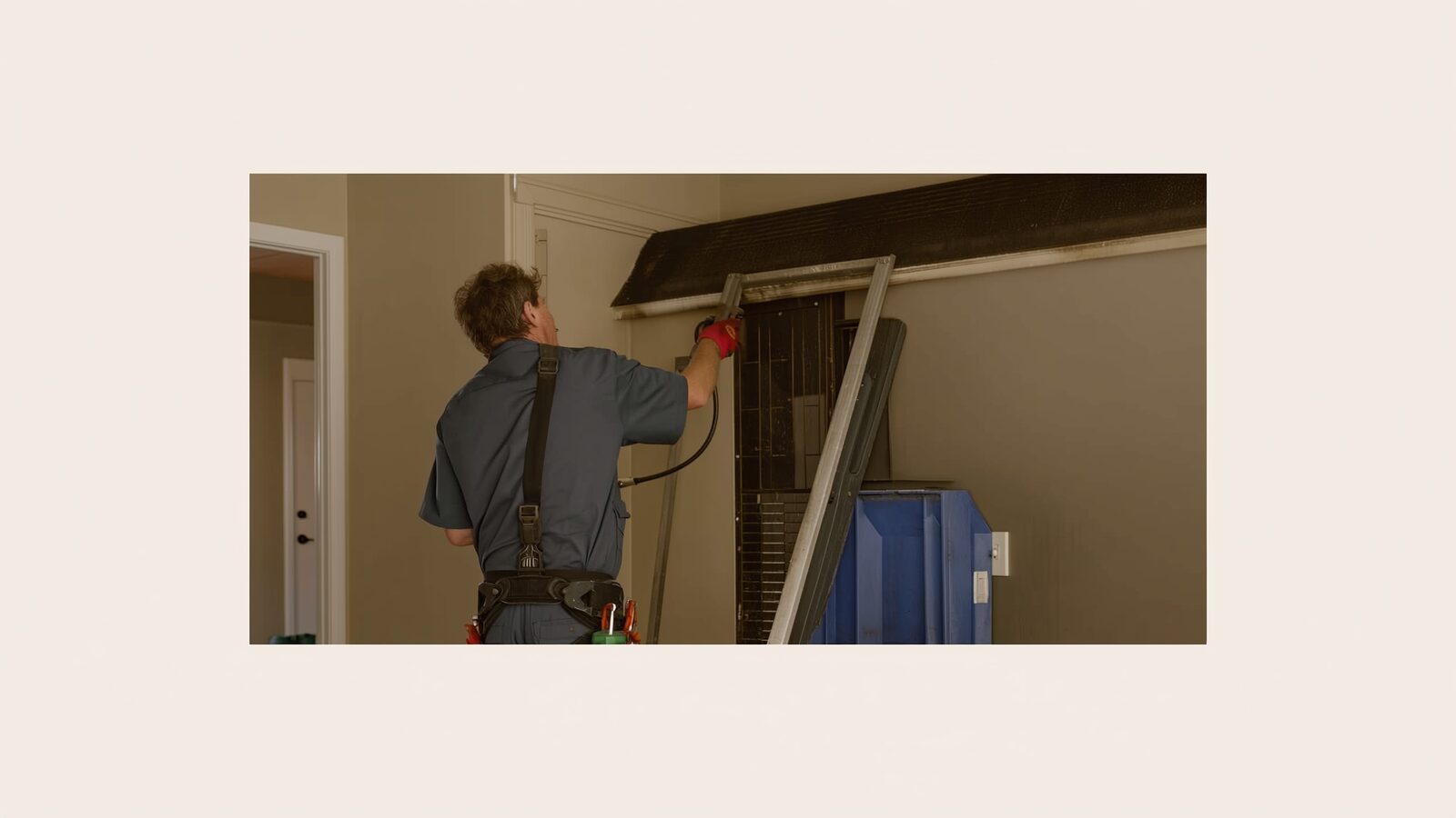 Restoration technician illustrating: Grease fires: why water makes them worse and what to do instead