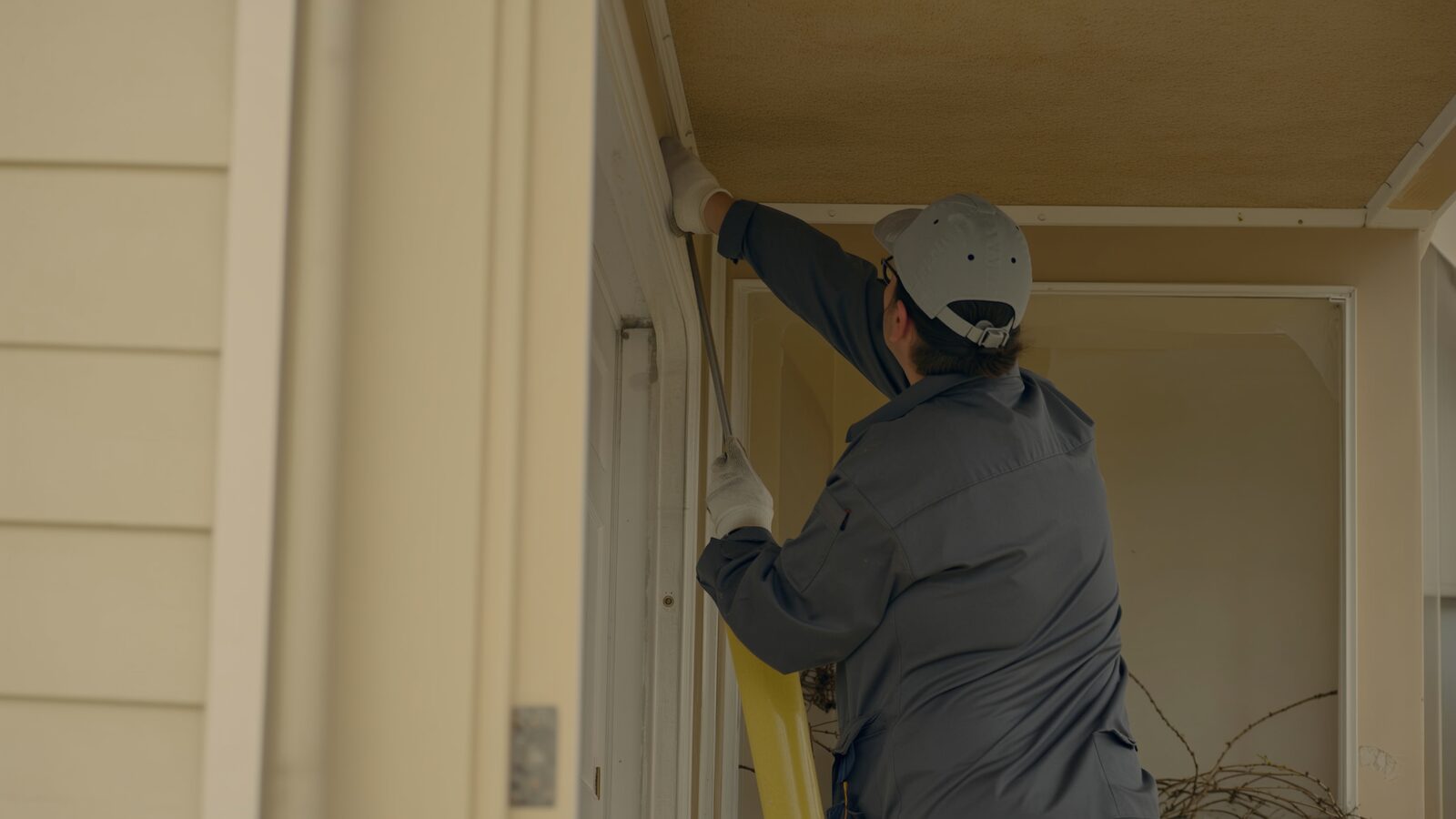 Restoration technician illustrating: What homeowners insurance typically covers for water damage, and what it typically excludes