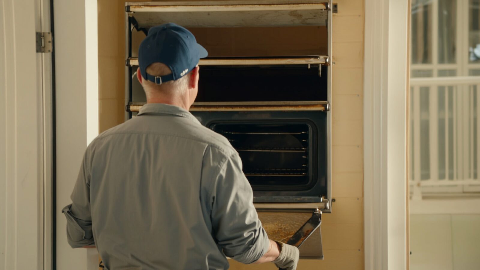 Restoration technician illustrating: Oven fires and self-cleaning cycles: what goes wrong