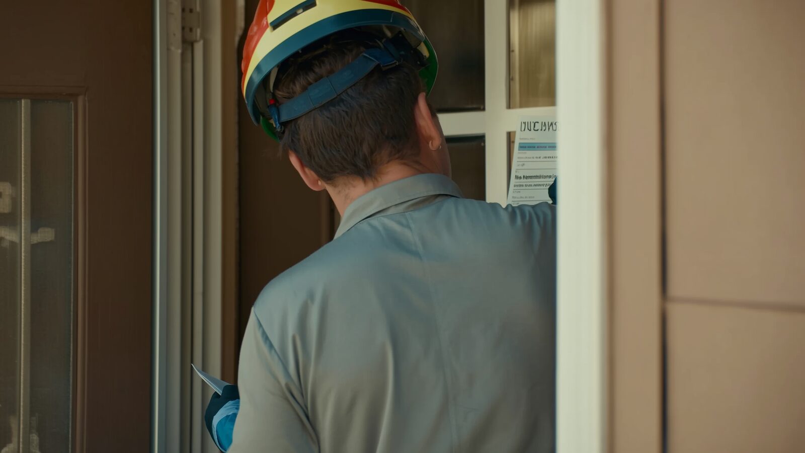 Restoration technician illustrating: Reading the declarations page of your homeowners policy