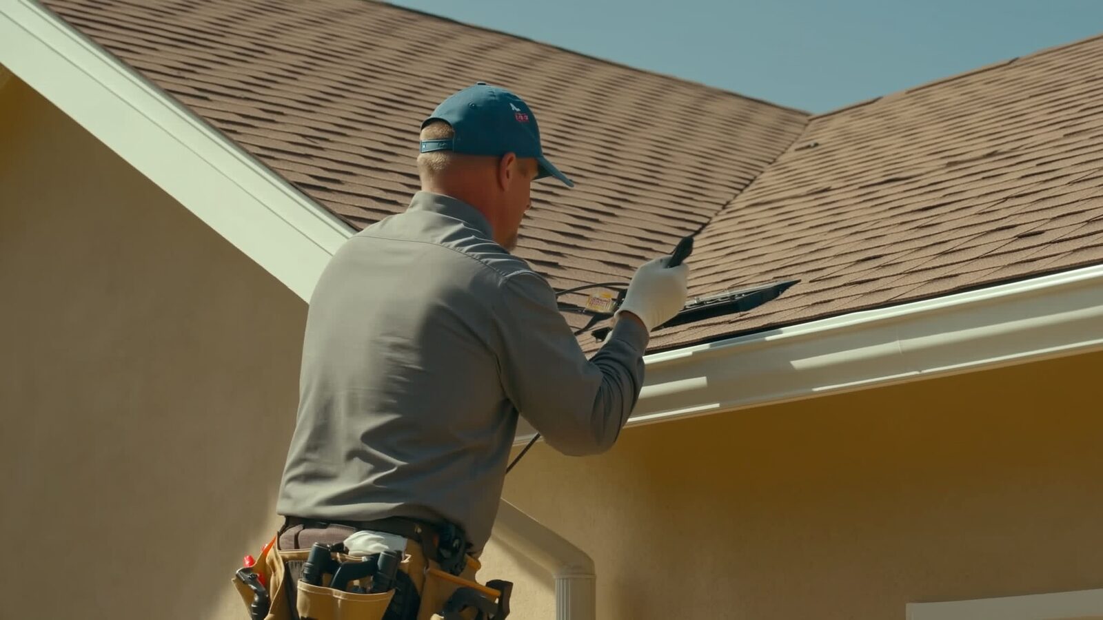 Restoration technician illustrating: Roof age and claim settlements: actual-cash-value roof schedules and what they change