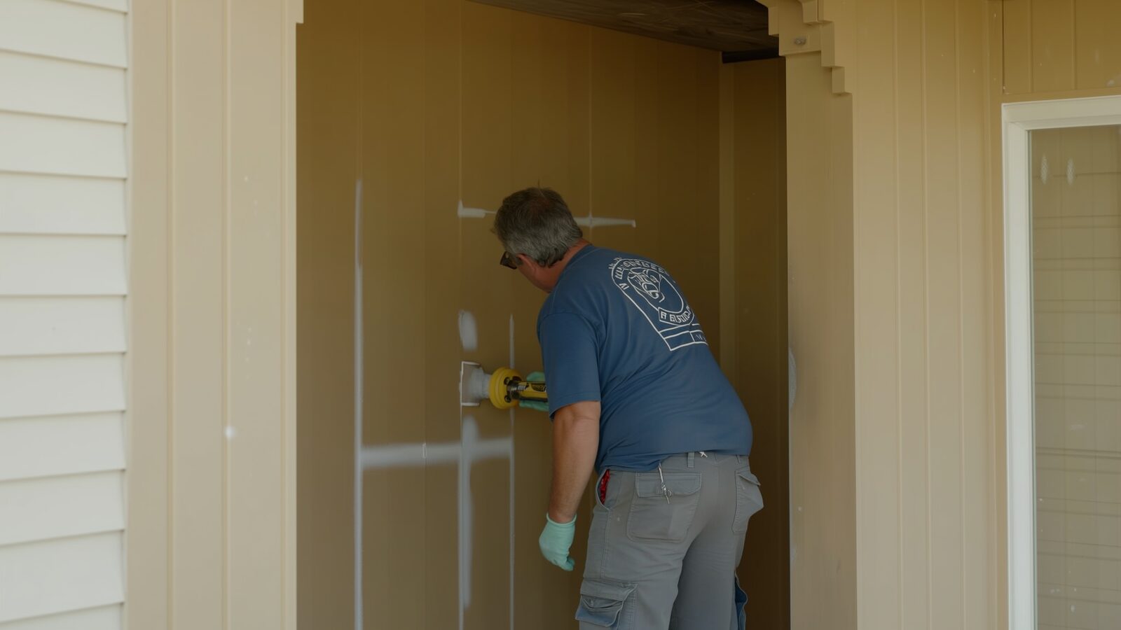 Restoration technician illustrating: When surfaces get sealed instead of cleaned: primers and encapsulants after a fire