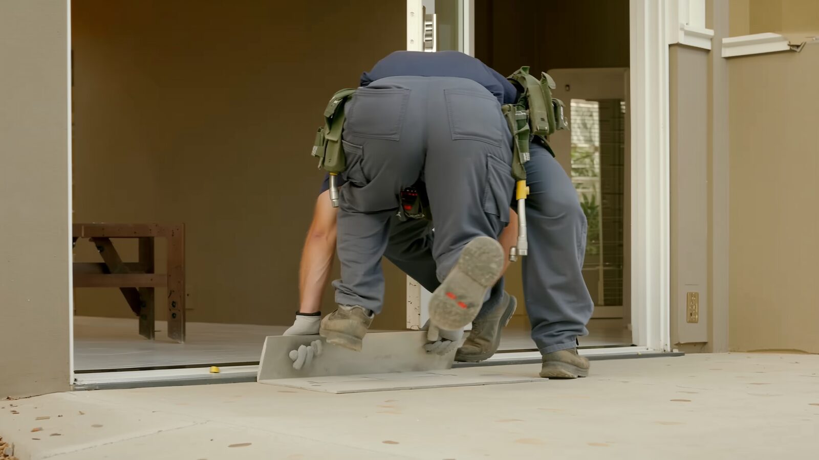 Restoration technician illustrating: Subfloor replacement: what is under your flooring and when it must go