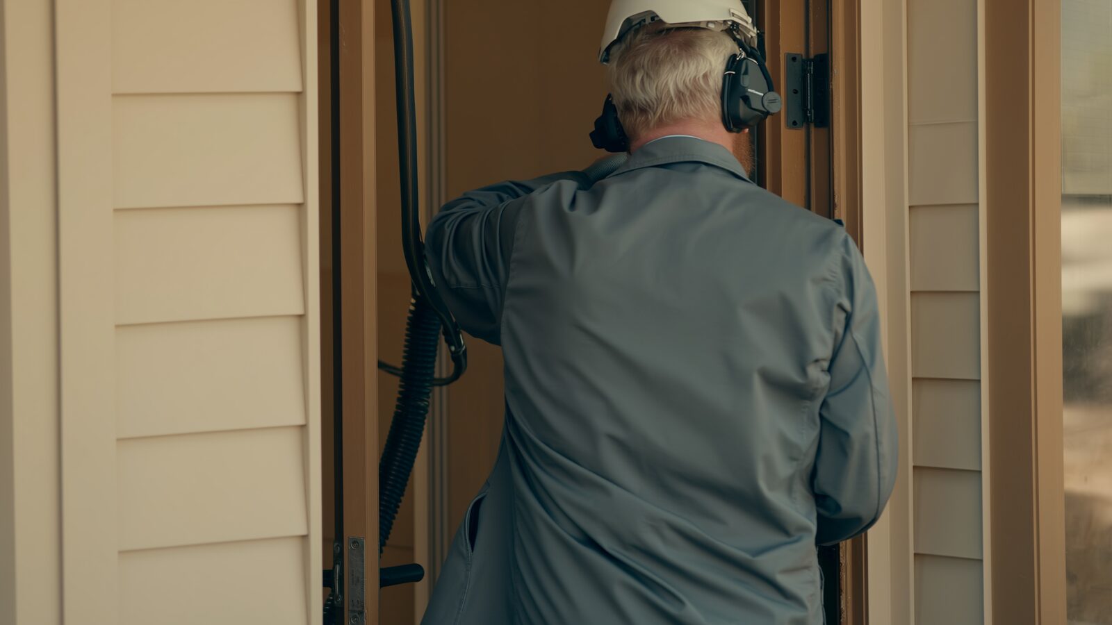 Restoration technician illustrating: Temporary repairs and permanent repairs, and why both appear on a claim