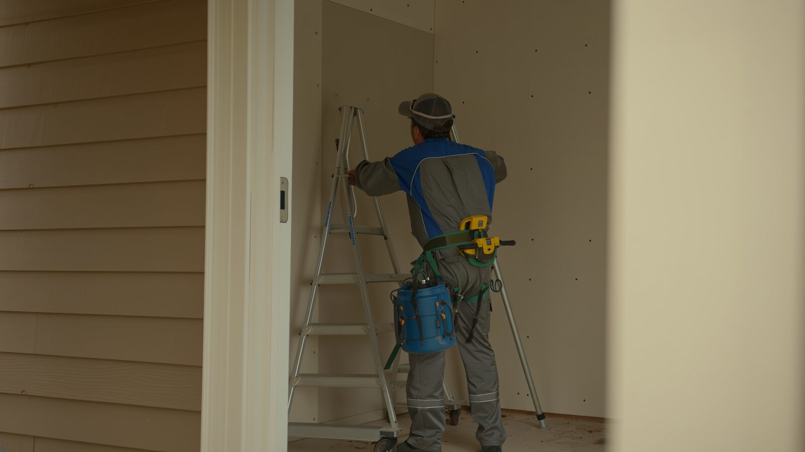Restoration technician illustrating: Why structural drying takes days rather than hours